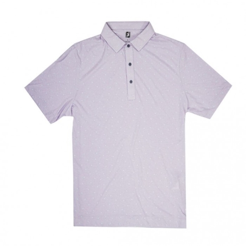 Men's Footjoy Coastal Collection Play Print Shirts Purple Shell | USA-OG5983