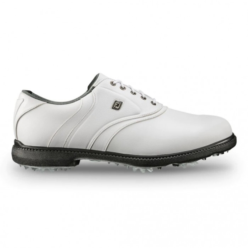 Men's Footjoy FJ Originals Spiked Golf Shoes White | USA-GA3654