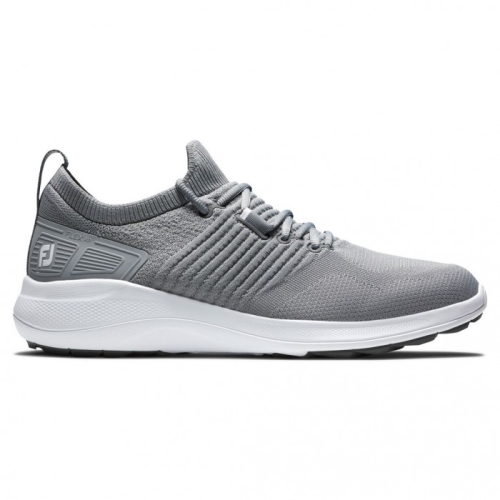 Men's Footjoy Flex XP Spikeless Golf Shoes Grey | USA-RW5102