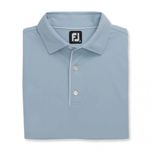 Men's Footjoy Long Sleeve Sun Protection Shirt Shirts Blue Fog | USA-SZ6432