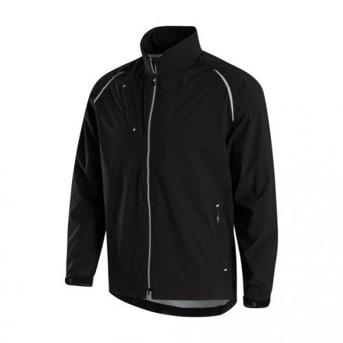 Men's Footjoy Select LS Rain Jacket Black | USA-ND0278