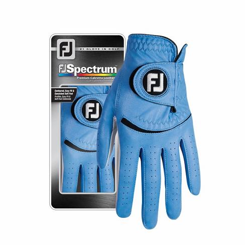 Men's Footjoy Spectrum Golf Gloves Blue | USA-AK7485