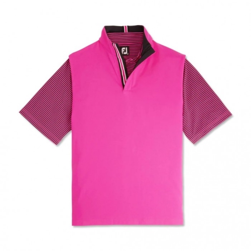 Men's Footjoy Stretch Vest Hot Pink | USA-UD7038