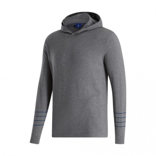 Men's Footjoy Sweater Hoodie Heather Grey | USA-ID3214