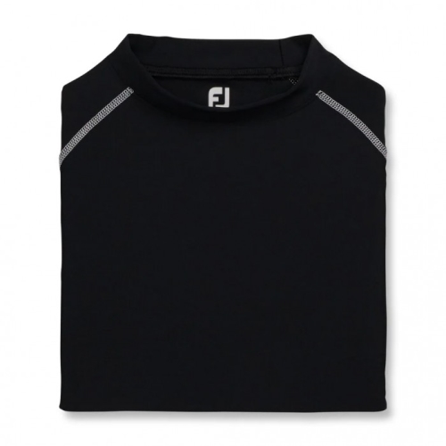 Men's Footjoy Thermal Base Layer Shirt Shirts Black | USA-KQ7204