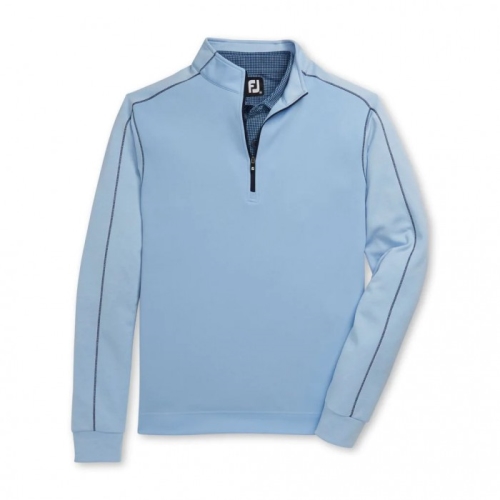 Men's Footjoy Tonal Heather Mid-Layer Jacket Sky | USA-KM1203