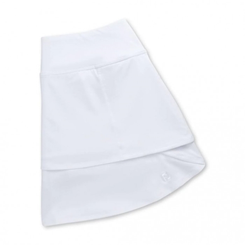 Women's Footjoy Performance Layered Skort White | USA-ZQ2653