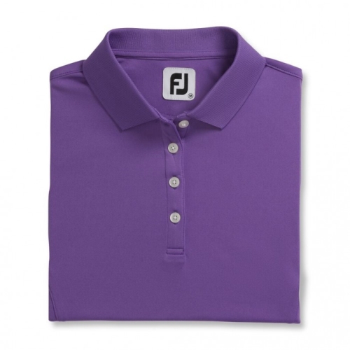 Women's Footjoy ProDry Interlock Knit Collar Shirts Purple | USA-NW3427