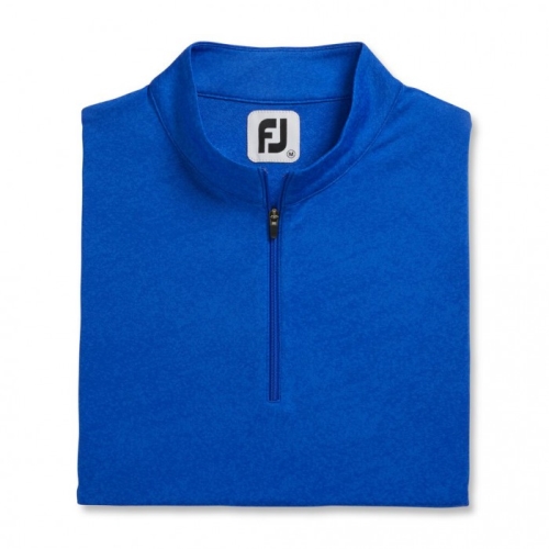 Women's Footjoy Sleeveless Jacquard Shirts Cobalt | USA-QT5906