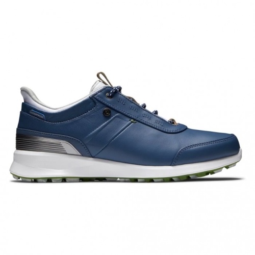 Women's Footjoy Stratos Spikeless Golf Shoes Blue | USA-JZ8964