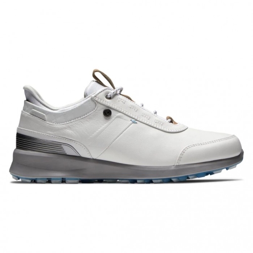 Women's Footjoy Stratos Spikeless Golf Shoes Off-White | USA-TN6843