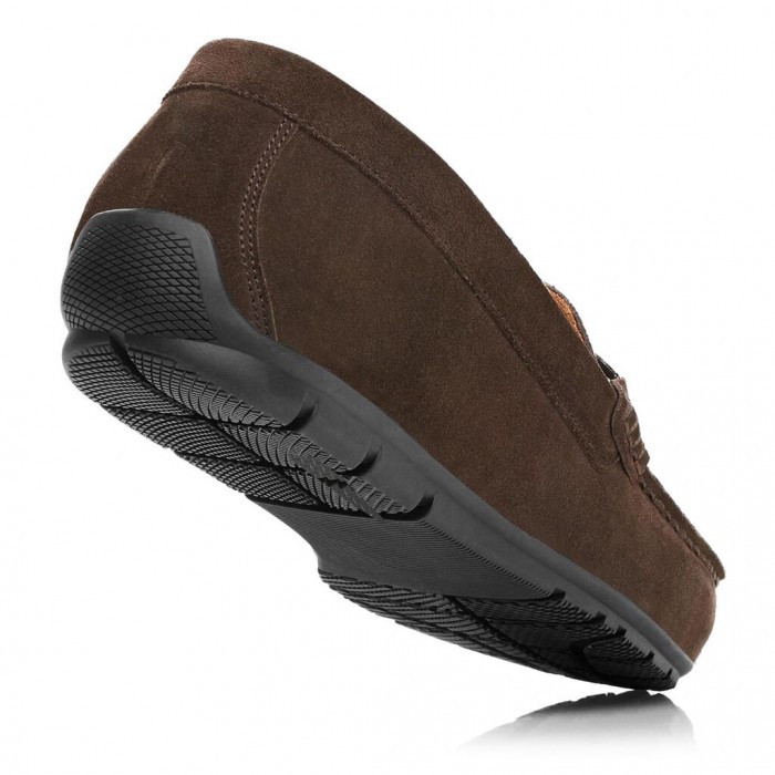 Men's Footjoy Club Casuals Suede Sneakers Chocolate | USA-AC5271