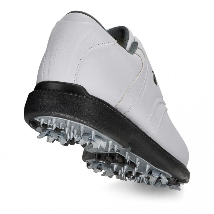 Men's Footjoy FJ Originals Spiked Golf Shoes White | USA-GA3654