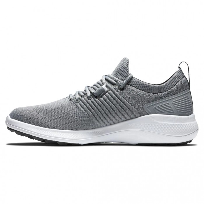 Men's Footjoy Flex XP Spikeless Golf Shoes Grey | USA-RW5102