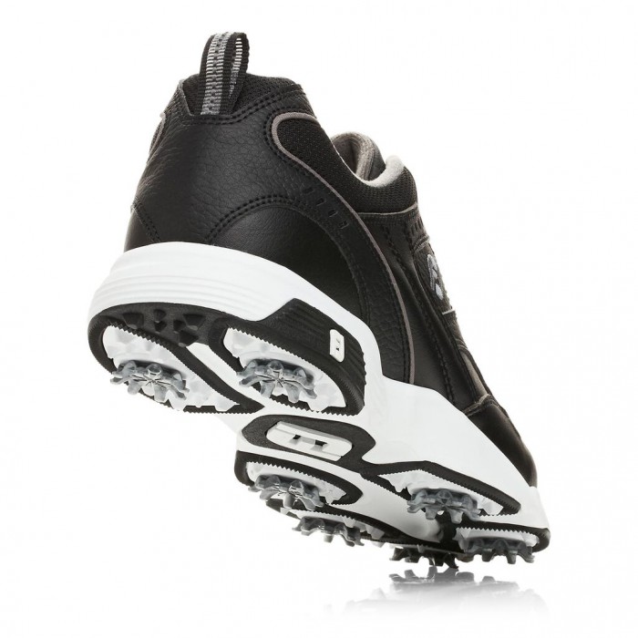 Men's Footjoy Golf Sneaker Spiked Golf Shoes Black | USA-CS1652