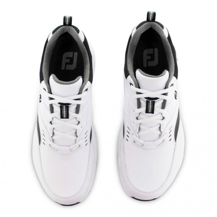 Men's Footjoy Golf Sneaker Spiked Golf Shoes White | USA-ST3758