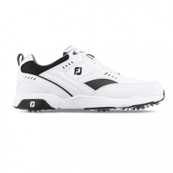 Men\'s Footjoy Golf Sneaker Spiked Golf Shoes White | USA-ST3758