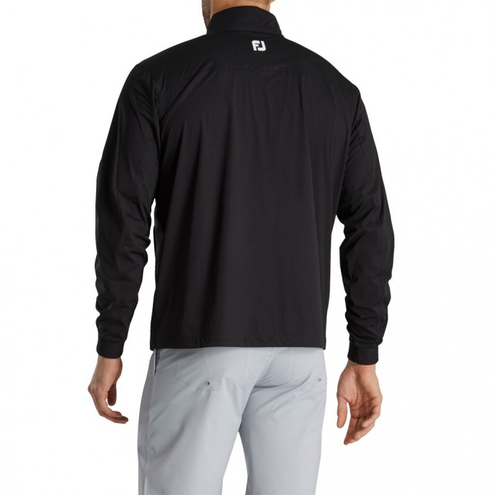 Men's Footjoy HydroKnit Pullover Black | USA-IW8075