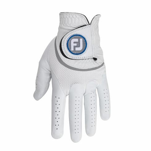 Men's Footjoy HyperFLX Golf Gloves White | USA-CQ0134