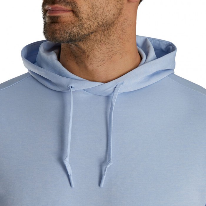 Men's Footjoy Lightweight Hoodie Heather Sky | USA-SW8264