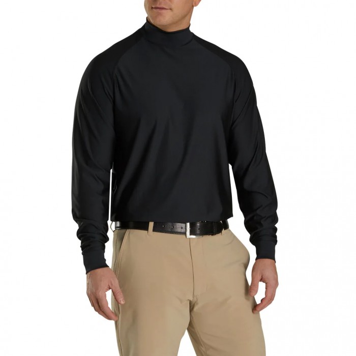 Men's Footjoy Mock Jacket Black | USA-IG8410