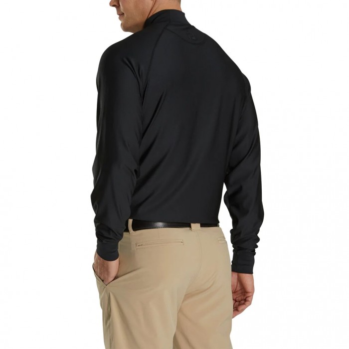 Men's Footjoy Mock Jacket Black | USA-IG8410