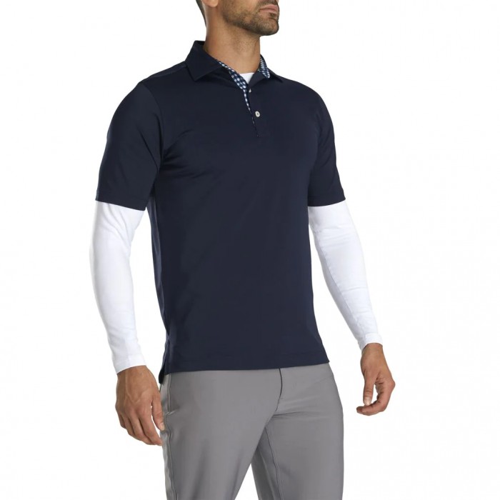 Men's Footjoy Phase One Base Layer Shirts White | USA-VN4937