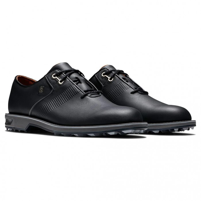 Men's Footjoy Premiere Series - Flint Spikeless Golf Shoes Black | USA-GH9074