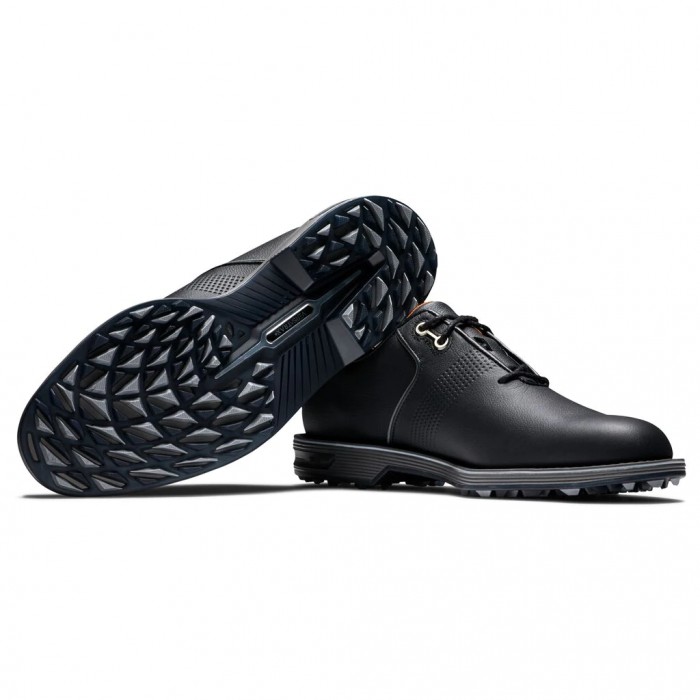 Men's Footjoy Premiere Series - Flint Spikeless Golf Shoes Black | USA-GH9074