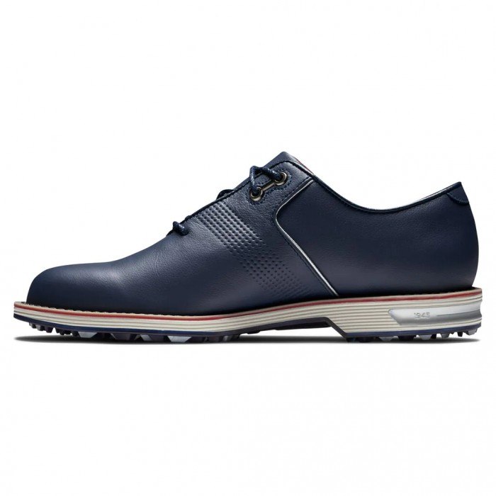 Men's Footjoy Premiere Series - Flint Spikeless Golf Shoes Navy | USA-NX9372