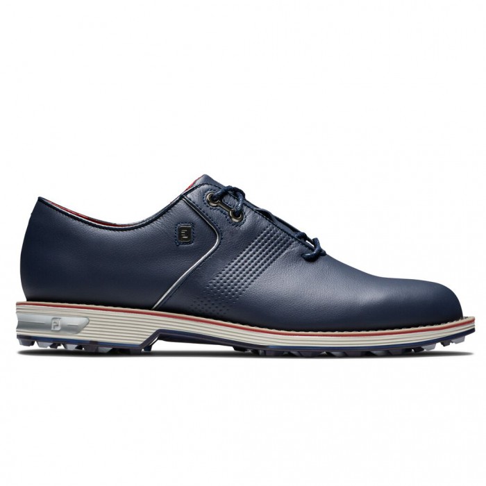 Men\'s Footjoy Premiere Series - Flint Spikeless Golf Shoes Navy | USA-NX9372