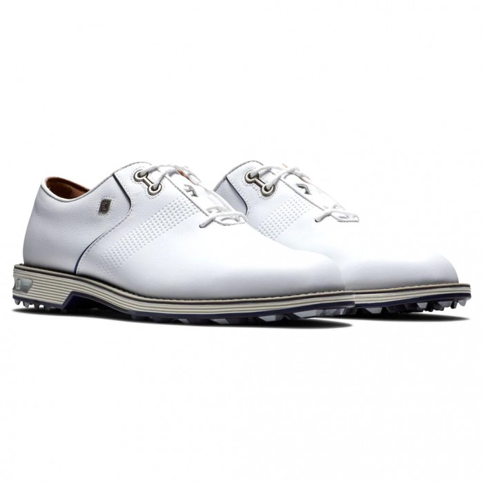 Men's Footjoy Premiere Series - Flint Spikeless Golf Shoes White | USA-OK4502