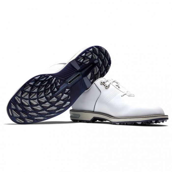 Men's Footjoy Premiere Series - Flint Spikeless Golf Shoes White | USA-OK4502