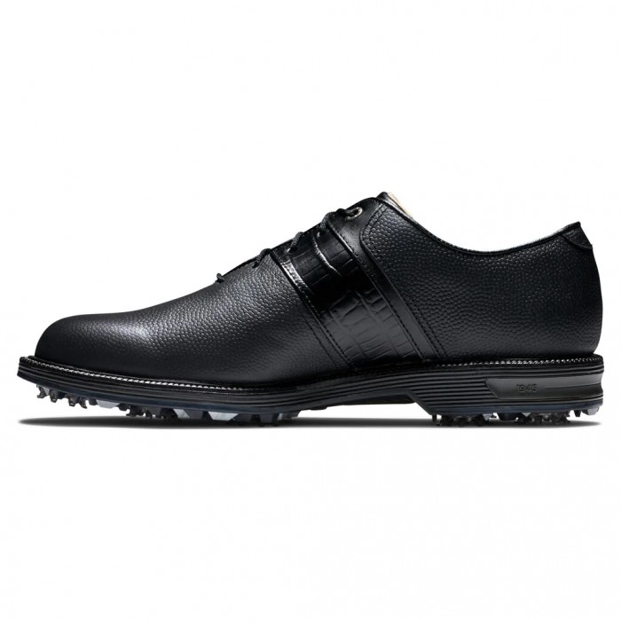 Men's Footjoy Premiere Series - Packard Spiked Golf Shoes Black | USA-PH6548