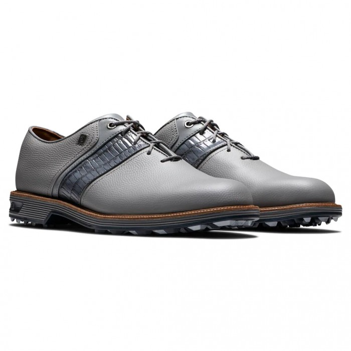 Men's Footjoy Premiere Series - Packard Spikeless Golf Shoes Grey | USA-UQ6325