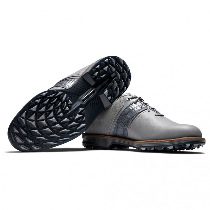 Men's Footjoy Premiere Series - Packard Spikeless Golf Shoes Grey | USA-UQ6325