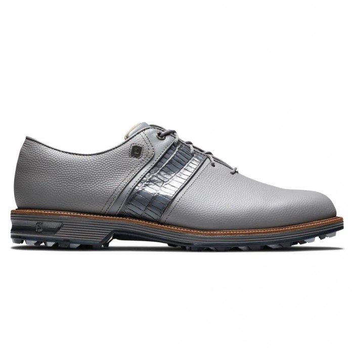 Men\'s Footjoy Premiere Series - Packard Spikeless Golf Shoes Grey | USA-UQ6325