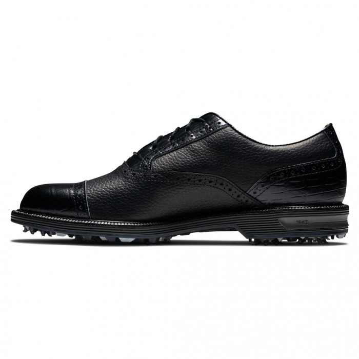 Men's Footjoy Premiere Series - Tarlow Spiked Golf Shoes Black | USA-SL8320