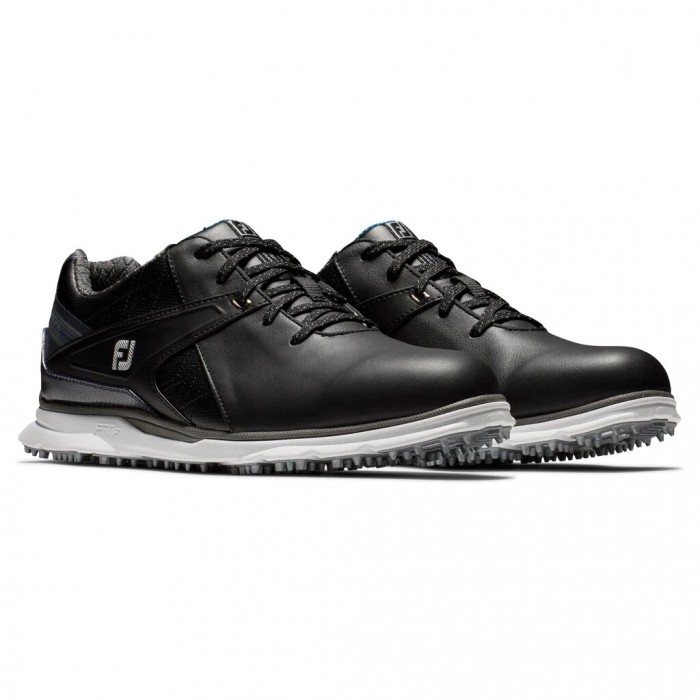 Men's Footjoy Pro|SL Carbon Spikeless Golf Shoes Black | USA-BF2476