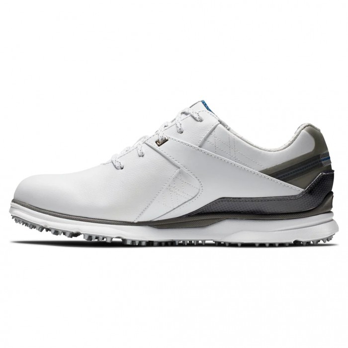 Men's Footjoy Pro|SL Carbon Spikeless Golf Shoes White | USA-QV1098