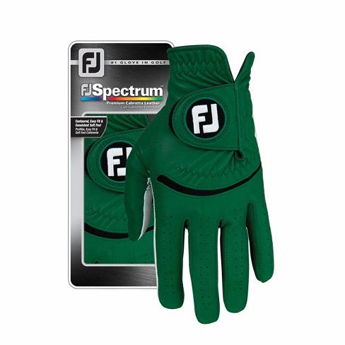 Men\'s Footjoy Spectrum Golf Gloves Green | USA-HV4583