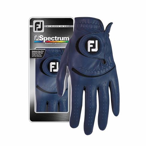 Men\'s Footjoy Spectrum Golf Gloves Navy Blue | USA-AB9157