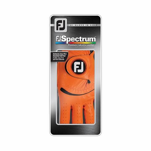 Men's Footjoy Spectrum Golf Gloves Orange | USA-QU5387