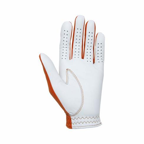 Men's Footjoy Spectrum Golf Gloves Orange | USA-QU5387