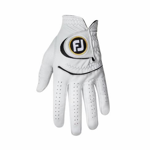 Men's Footjoy StaSof Golf Gloves Black | USA-VH8245