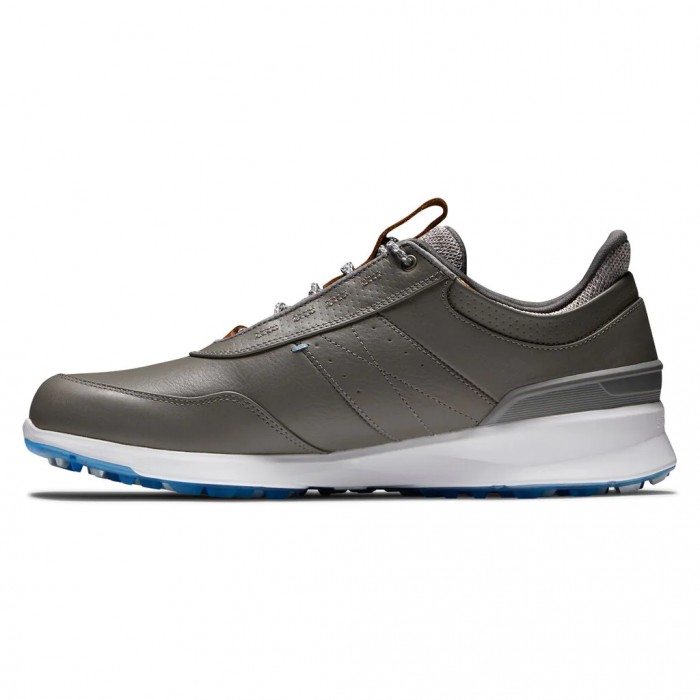 Men's Footjoy Stratos Spikeless Golf Shoes Grey | USA-FV0395