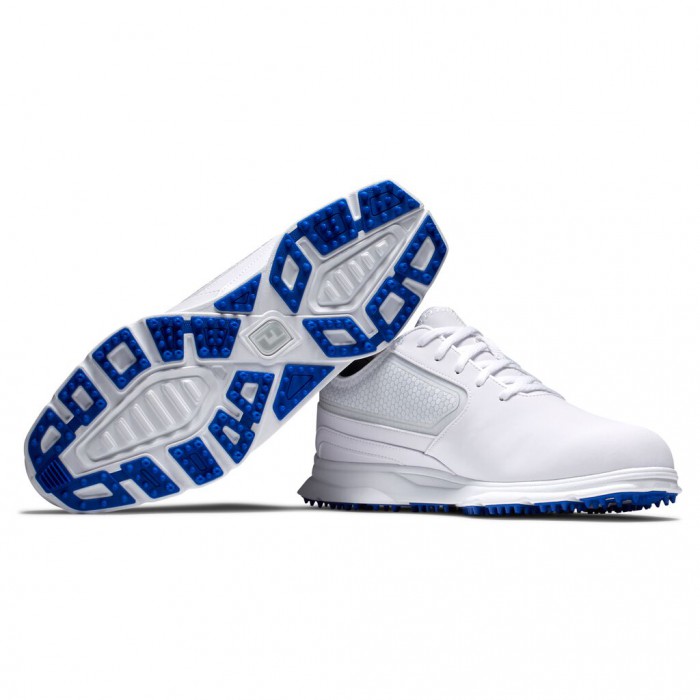 Men's Footjoy Superlites XP Spikeless Golf Shoes White | USA-XH4609