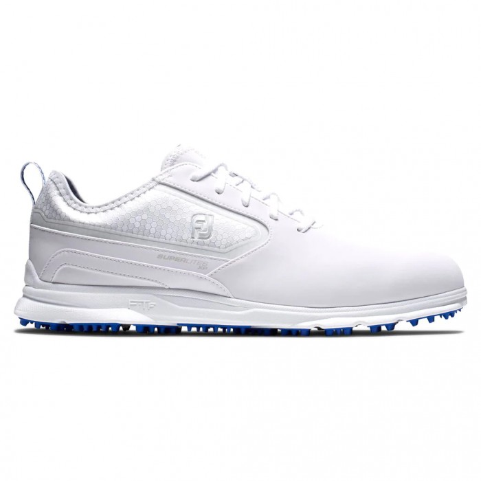 Men\'s Footjoy Superlites XP Spikeless Golf Shoes White | USA-XH4609