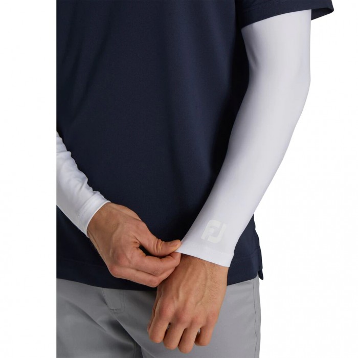 Men's Footjoy Thermal Base Layer Shirt Shirts White | USA-OS1074