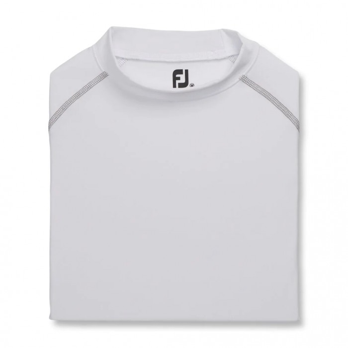 Men\'s Footjoy Thermal Base Layer Shirt Shirts White | USA-OS1074